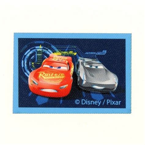 Ecussons Rectangle Duo Disney Pixar Cars