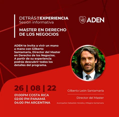 Ofrecerán Una Sesión Informativa Sobre El Master En Derecho De Los