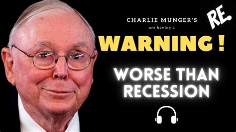 Charlie Mungers Final Warning A Threat Which Is Bigger Than The World