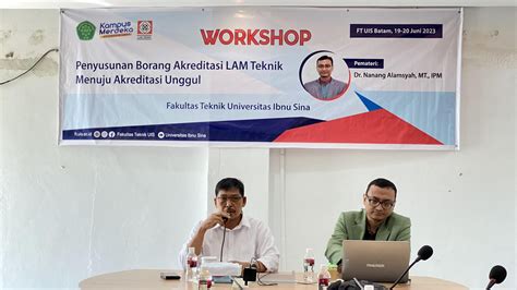 Implementasi Kerjasama Ft Uis Laksanakan Workshop Penyusunan Borang