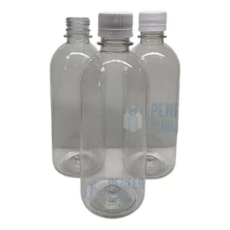 Botella Envase 500 Ml Pet Con Tapa Ciega Penfer Envases Y
