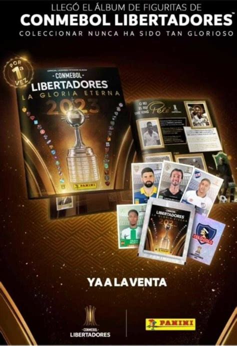 COPA LIBERTADORES 2023 PANINI FIGURITAS X 20PCS