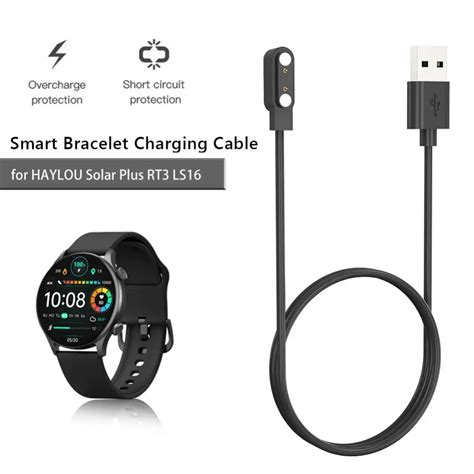 Smartwatch Dock Charger Adapter Cavo Di Ricarica Usb Cavo Per Haylou