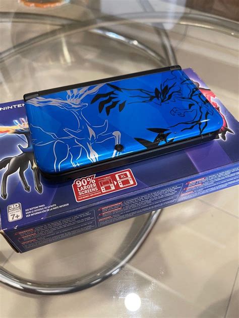 Nintendo 3ds Xl Pokemon Xy Blue Special Edition Video Gaming Video