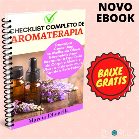 Checklist de Aromaterapia Como Usar Óleos Essenciais