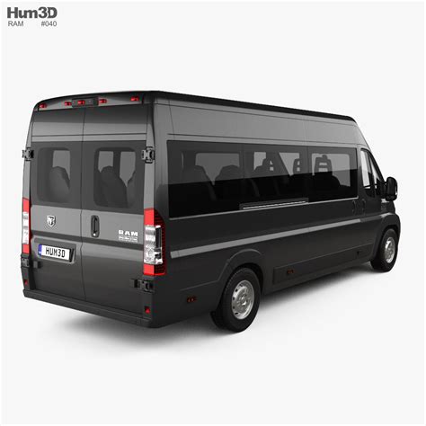 Ram ProMaster Crew Van L4H2 2022 3D 모델 다운로드 Van on 3DModels org