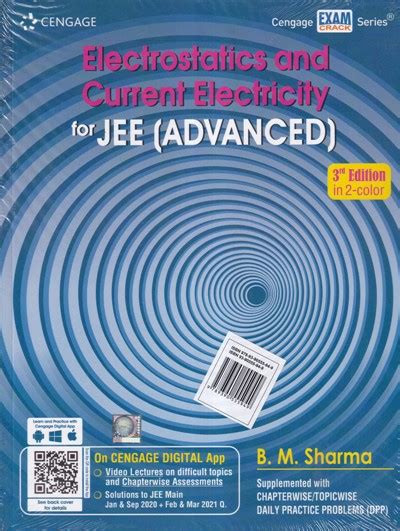 ELECTROSTATICS AND CURRENT ELECTRICITY FOR JEE ADVANCED Cengage