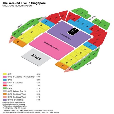 THE WEEKND LIVE IN SINGAPORE, Tickets & Vouchers, Event Tickets on ...