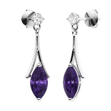 VVS Diamond Earrings For Women | Earrings | Diamondere (Natural ...