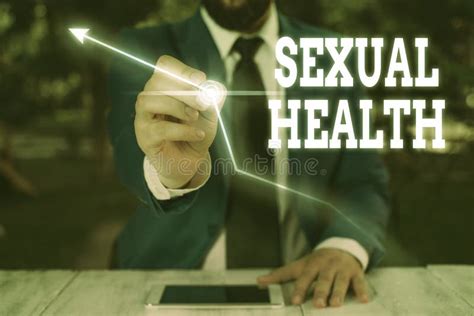 Text Sign Showing Sexual Health Conceptual Photo Positive And Respectful Approach To Sexual