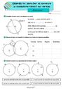 Identifier Et Connaitre Le Vocabulaire Relatif Aux Cercles Exercices