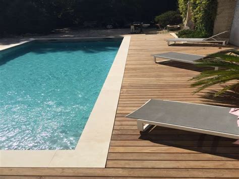 Margelles Piscine Sur Montpellier En Pierre Naturelle Backyard Inspo