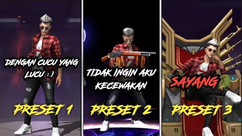 3 PRESET AM FF TERBARU KATA KATA SINDIRAN KATA KATA SAD VIRAL