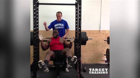 Denzel Philip Lbs Bench Press Target Training Youtube