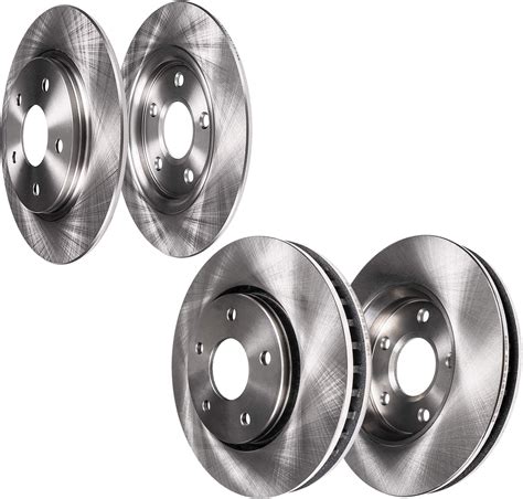 Amazon Detroit Axle All 4 Front And Rear Disc Brake Kit Rotors