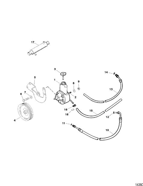 Mercruiser Race Engine And Drive Scorpion 377 Sterndrive Power Steering Components Parts