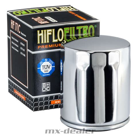 ÖLfilter für Harley Davidson Buell Hiflo HF171C Chrome Fat Bob X1 Roa