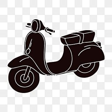 Vespa Vector Silhouette