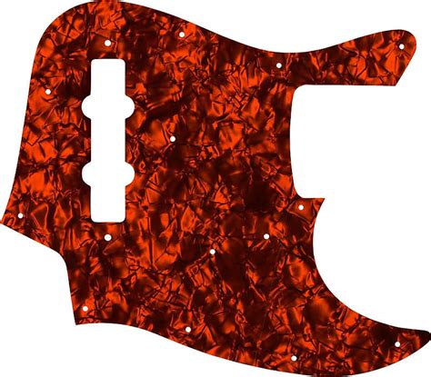 WD Custom Pickguard For Fender Made In Japan Jazz Bass 28OP Reverb