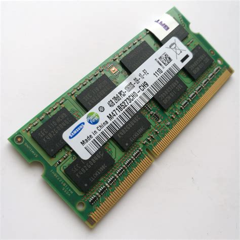 Оперативная память для ноутбука Samsung SODIMM DDR3 4Gb 1333MHz 10600s ...