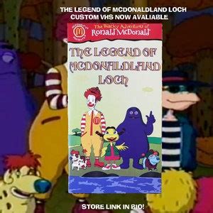 The Legend of Mcdonaldland Loch Fully Playable Custom VHS - Etsy