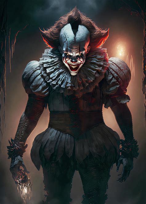 Pennywise Digital Art By Martina Ovsak Fine Art America