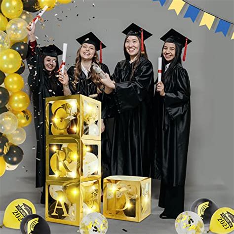 Beyzatoy Graduation Balloon Boxes Decorations Graduation