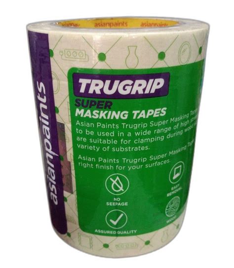 Backing Material Paper Color White Asia Paints Trugrip Super Masking