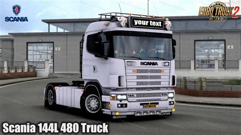 کامیون Scania 144L 480 داخلی ورژن 1 0 پارسی مد