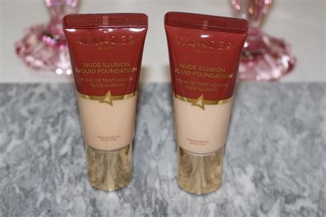 Wander Beauty Nude Illusion Liquid Foundation Review Swatches