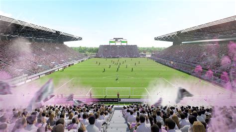 Inter Miami CF Fort Lauderdale stadium rendering - Soccer Stadium Digest