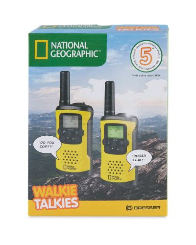 National Geographic Walkie Talkies Aldi Uk