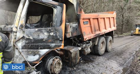 Investigan Intencionalidad En Incendio De Cami N De Vialidad En Ruta