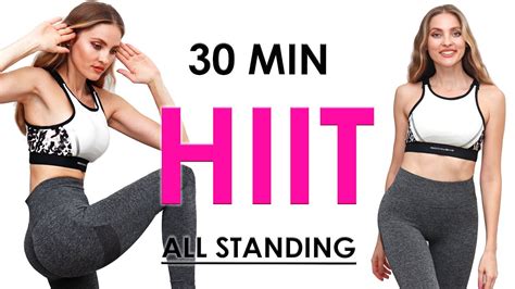 30 Min Hiit Low Impact No Repeat All Standing No Jumping Workout