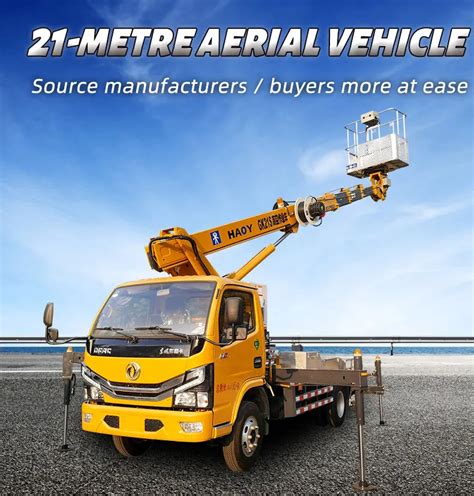 21m Dongfeng Jmc Jac Aerial Platform Truck Euro 3 4 5 Rhd Lhd