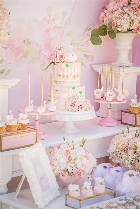 Kara's Party Ideas Whimsical Swan Soiree | Kara's Party Ideas