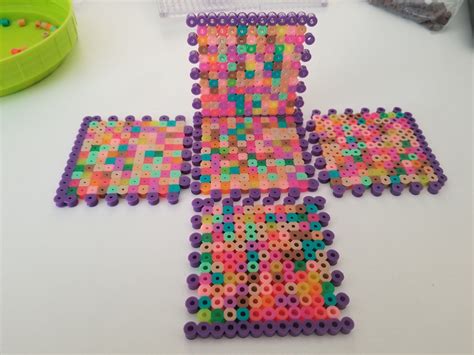 Perler Bead Box Template