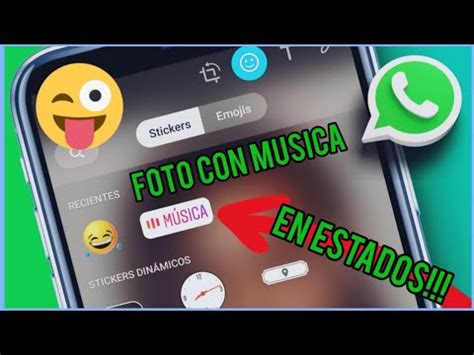 Como compartir FOTO con MÚSICA en ESTADOS de WHATSAPP metodo