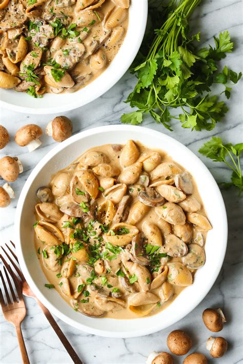 Creamy Mushroom Stroganoff Damn Delicious