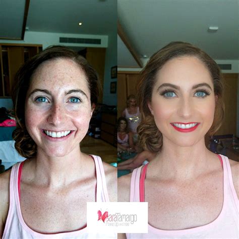 Before And After Makeup Red Lips Makeup For Blue Eyes Natural Makeup