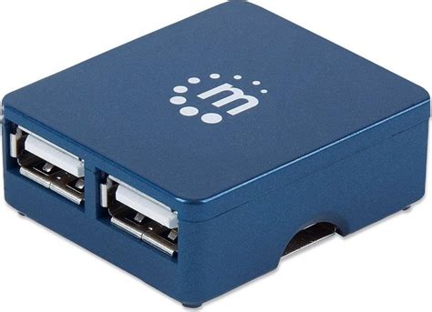 Manhattan USB-A 4-Port Micro Hub | 160605