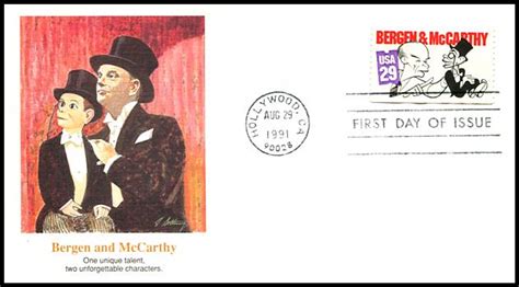 2562 - 2566 / 29c Comedians Set of 5 Fleetwood 1991 First Day Covers ...