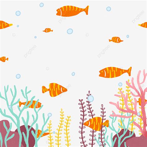 Under The Sea Png Image Under The Sea Illustration With Nemo Sea Nemo Ocean Png Image For