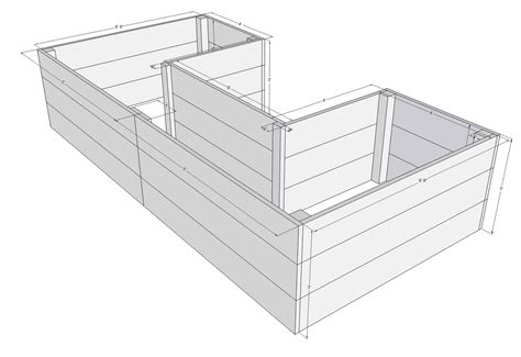 Ana White | Dynamic Raised Garden Bed Plans - DIY Projects