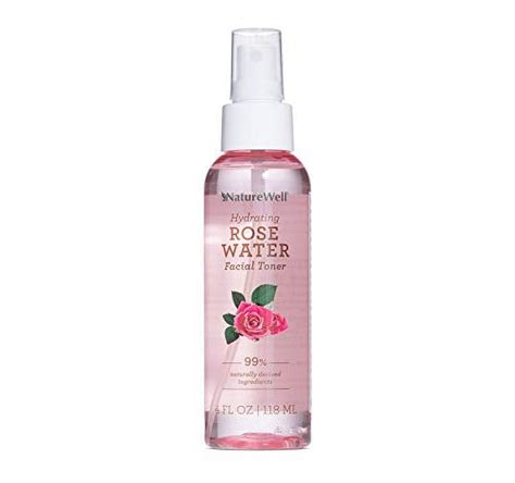 Naturewell Rose Water Hydrating Facial Toner Mist For Dewy And Radiant