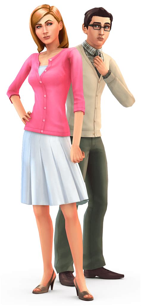 The Sims 4 8 Transparent HQ Renders