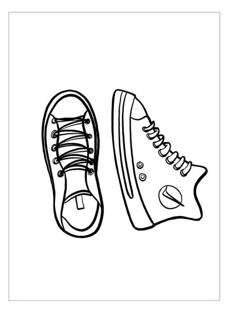 Disegni Di Scarpe Da Colorare Disegni Colorare