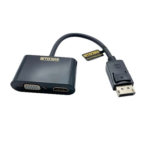 Convertisseur C Ble Displayport Vers Vga Et Hdmi Tecnocity