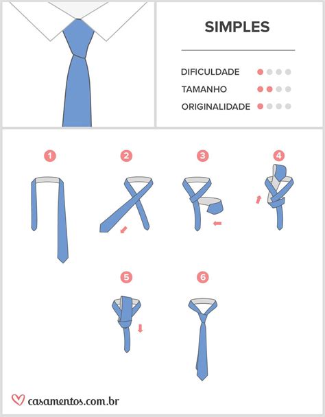 Gravata Como Dar Nó - Como dar nó de gravata: Aprenda os 4 tipos do simples ao mais elegante!