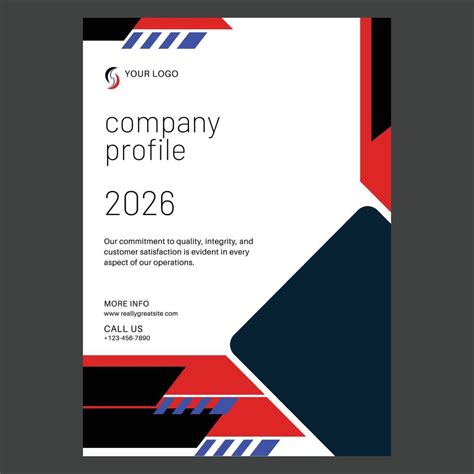 Professional Company Profile Design Modern Template 50617013 Vector Art